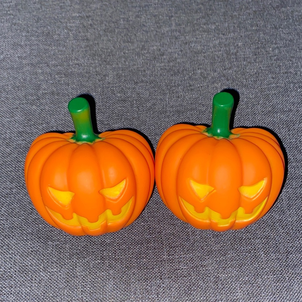 Orange Decorative Pumpkin Nightlight Pair